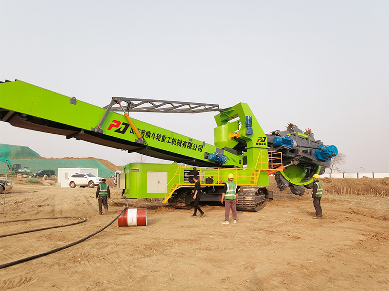 选购斗轮堆取料机时所需要注意的细节